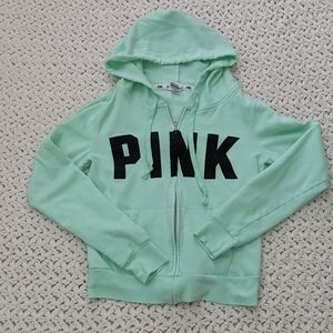 Victoria's Secret PINK Zip Up Sweatshirt